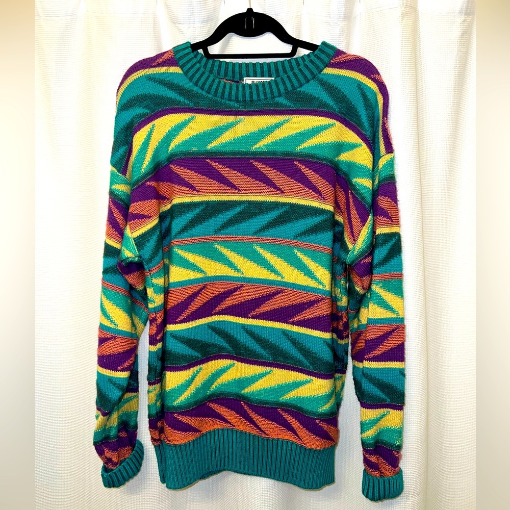 Vintage 80s Crewneck Sweater. Unisex.